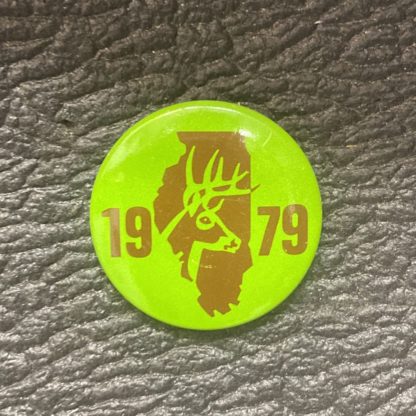 1979 Illinois Deer Firearm Pin