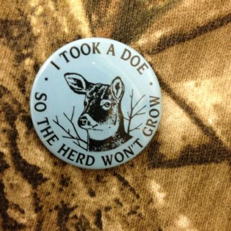 1991 Illinois Deer Firearm Pin Doe