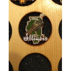 Illinois Turkey Pin 2014