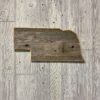 Nebraska State European Skull Mount Panel Barnwood