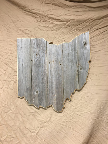 Ohio State Deer Shoulder Panel Barnwood - Cedar