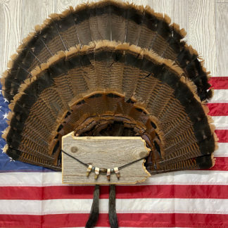 Pennsylvania Turkey Fan & Beard Display Plaque