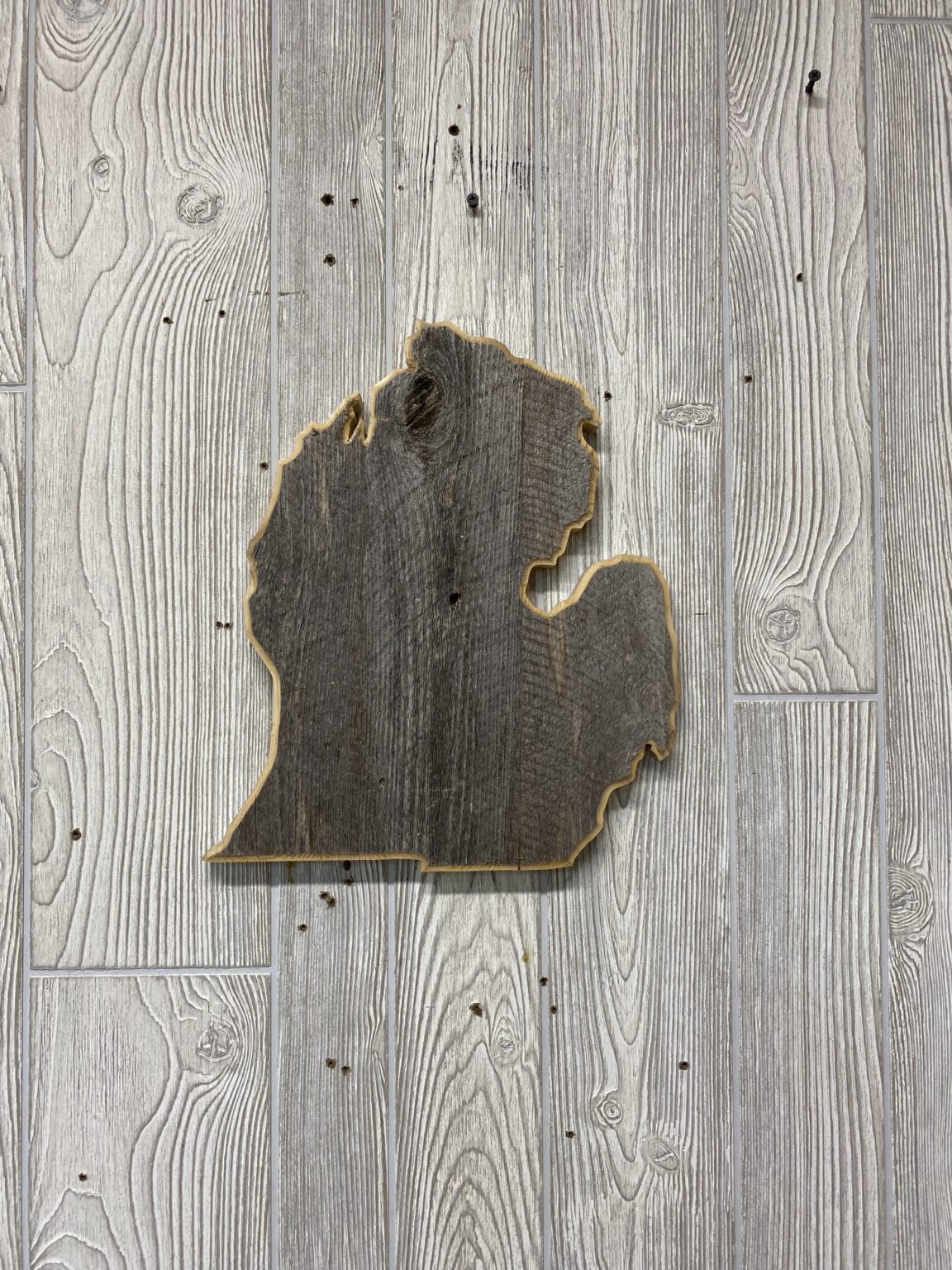 Michigan Turkey Fan & Beard Display Plaque Custom Outdoor Advantage