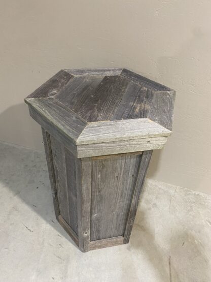 Hexagon Floor Pedestal