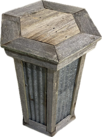 Hexagon Metal Pedestal