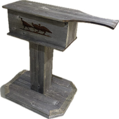 Turkey Box Call Pedestal