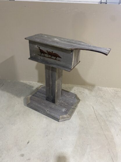 Turkey Box Call Pedestal